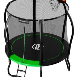 1 - Батут Jump Power 12 ft Pro Stable Point Green.